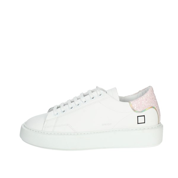 D.a.t.e. Shoes Sneakers White/Pink SFERA CAMP.387