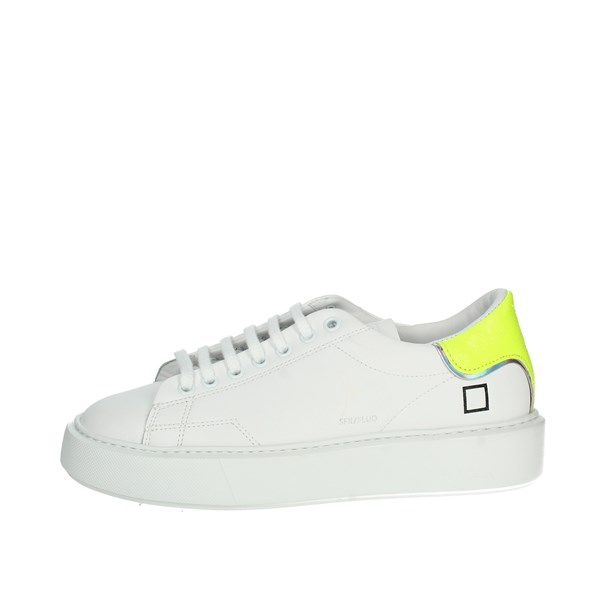 D.a.t.e. Shoes Sneakers White/Yellow SFERA CAMP.386