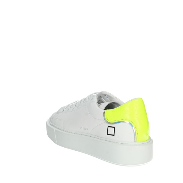 D.a.t.e. Shoes Sneakers White/Yellow SFERA CAMP.386
