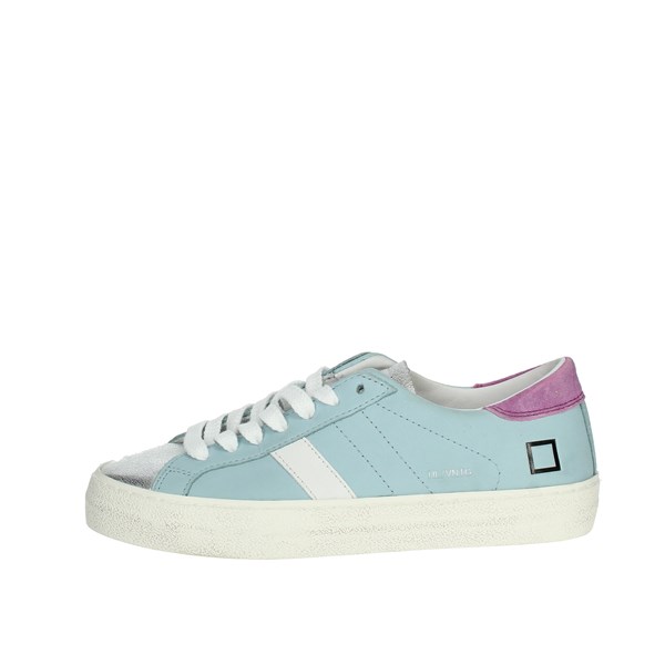 D.a.t.e. Shoes Sneakers Sky-blue HILL LOW CAMP.375