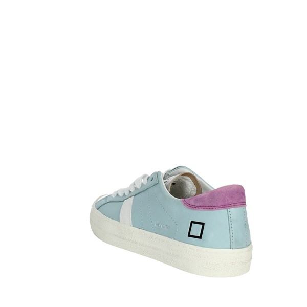 D.a.t.e. Shoes Sneakers Sky-blue HILL LOW CAMP.375