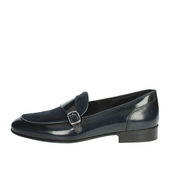 Gino Tagli Shoes Moccasin Blue A 113