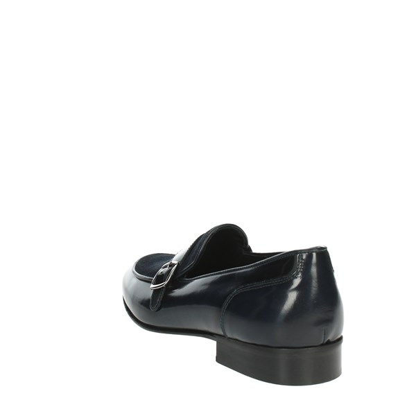 Gino Tagli Shoes Moccasin Blue A 113