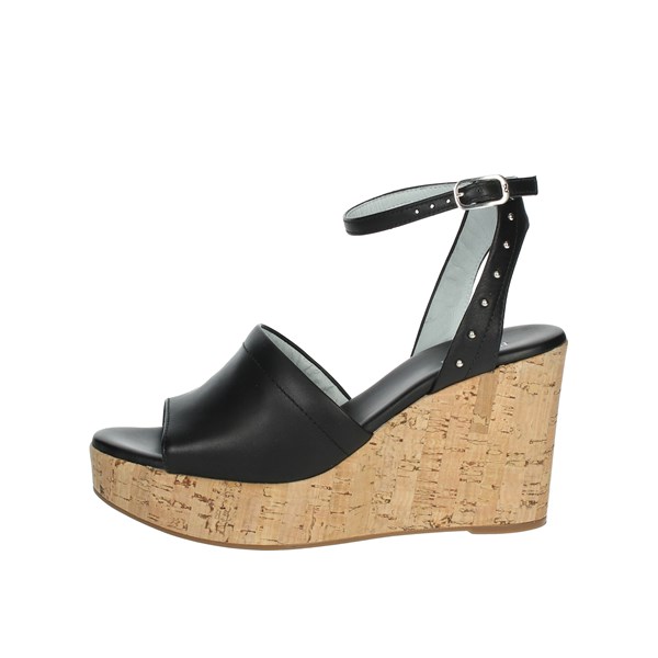 Nero Giardini Shoes Platform Sandals Black E307662D