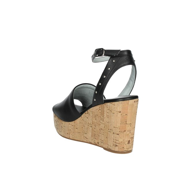 Nero Giardini Shoes Platform Sandals Black E307662D