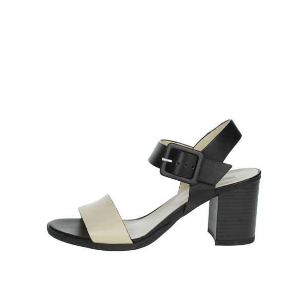 Nero Giardini Shoes Heeled Sandals Black/Beige E318654D