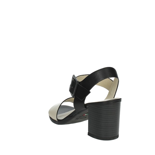 Nero Giardini Shoes Heeled Sandals Black/Beige E318654D