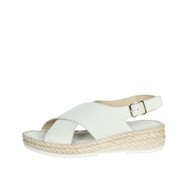 Riposella Shoes Platform Sandals White ALICE