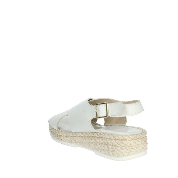 Riposella Shoes Platform Sandals White ALICE