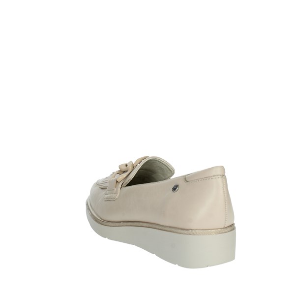 Riposella Shoes Moccasin Beige AVIGLIANA