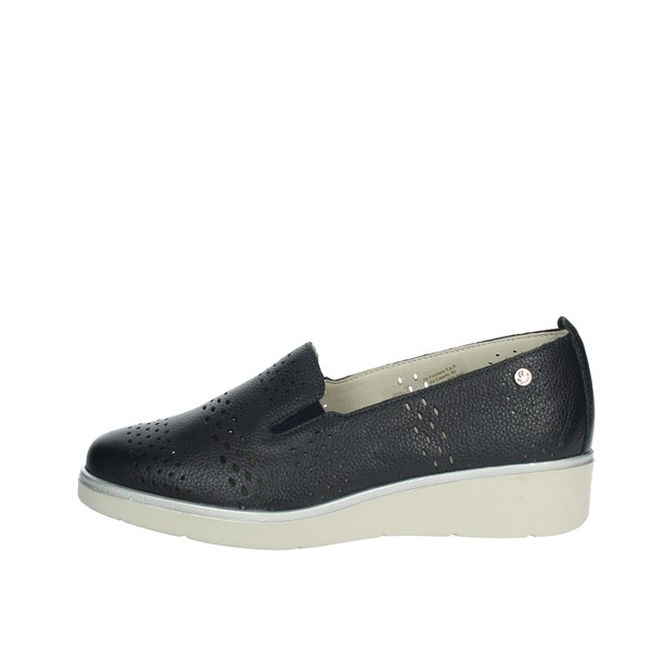 Riposella Shoes Moccasin Blue AVIGLIANA