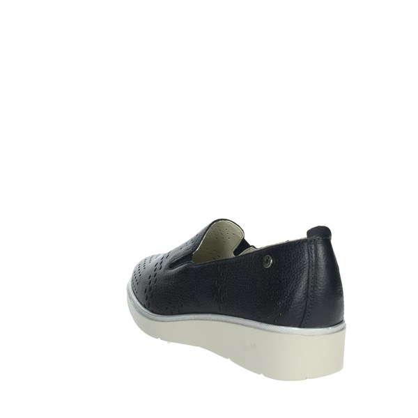 Riposella Shoes Moccasin Blue AVIGLIANA