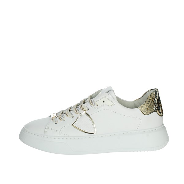 Philippe Model Shoes Sneakers White/Gold BTLD VP05