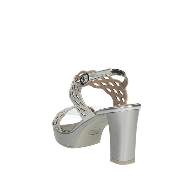 Comart Shoes Heeled Sandals Silver 3E4604