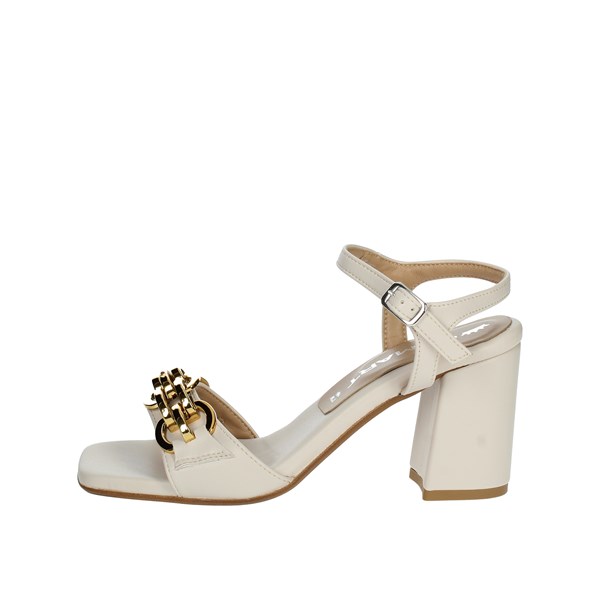Comart Shoes Heeled Sandals Creamy white 7D4658