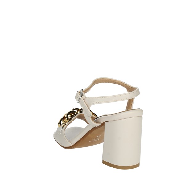 Comart Shoes Heeled Sandals Creamy white 7D4658
