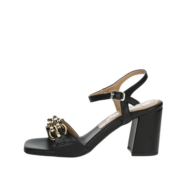Comart Shoes Heeled Sandals Black 7D4658