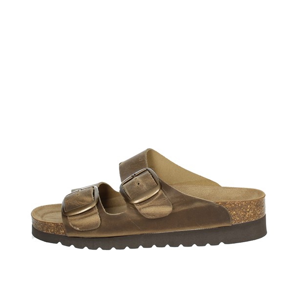 Grunland Shoes Flat Slippers Brown Taupe CB2680-11