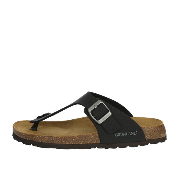 Grunland Shoes Flip Flops Black CC3011-40