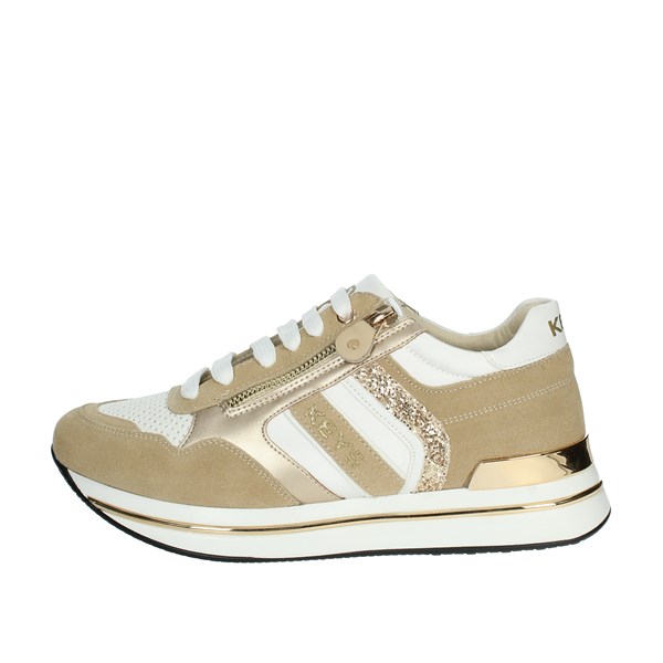 Keys Shoes Sneakers White/beige K-7760