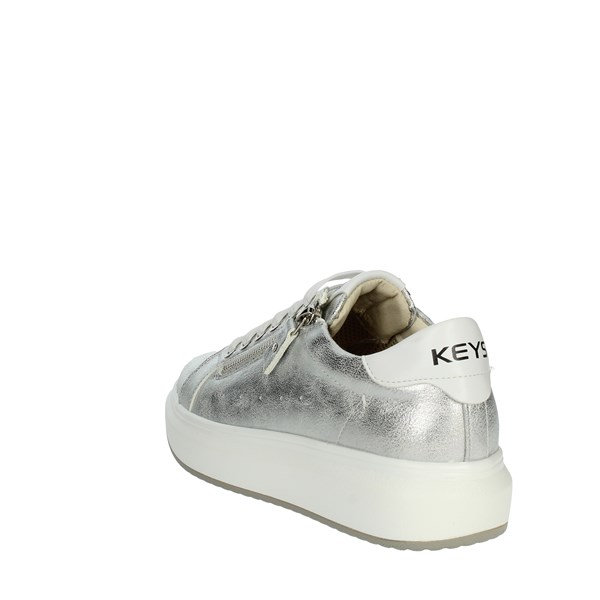 Keys Shoes Sneakers Silver K-7600