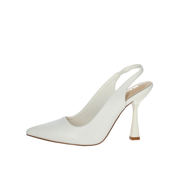 Keys Shoes Pumps White K-7781
