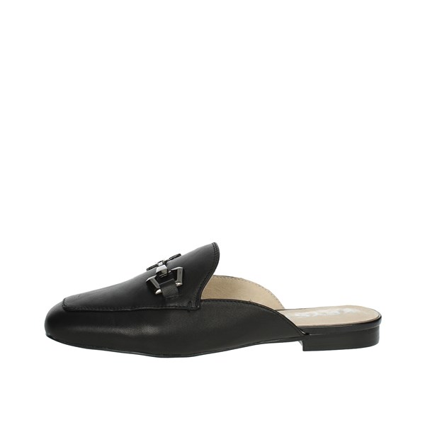 Keys Shoes Sabot Black K-7711