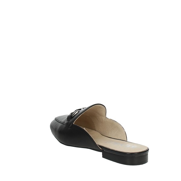 Keys Shoes Sabot Black K-7711