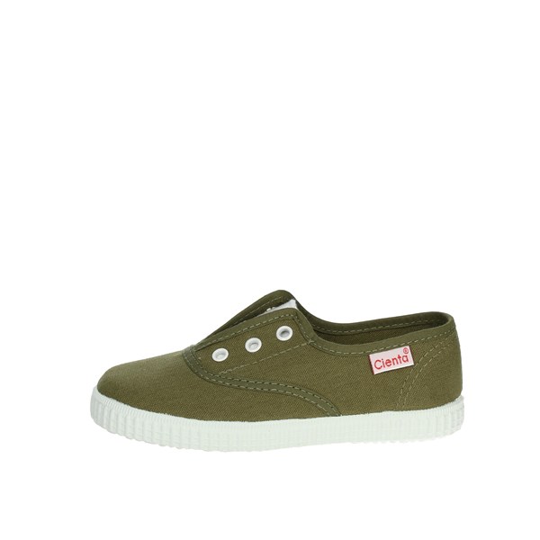 Cienta Shoes Slip-on Shoes Dark Green 55000