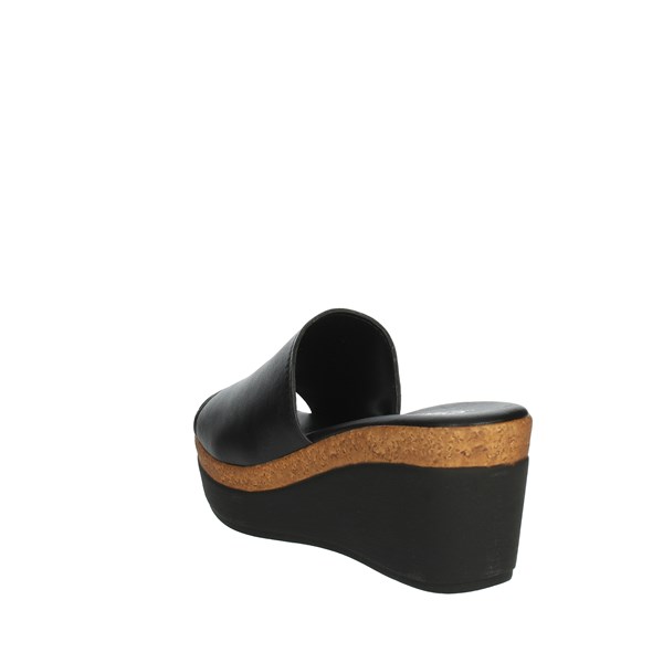 Cinzia Soft Shoes Platform Slippers Black IAF302800