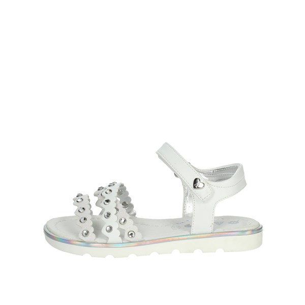 Asso Shoes Flat Sandals White AG-14885