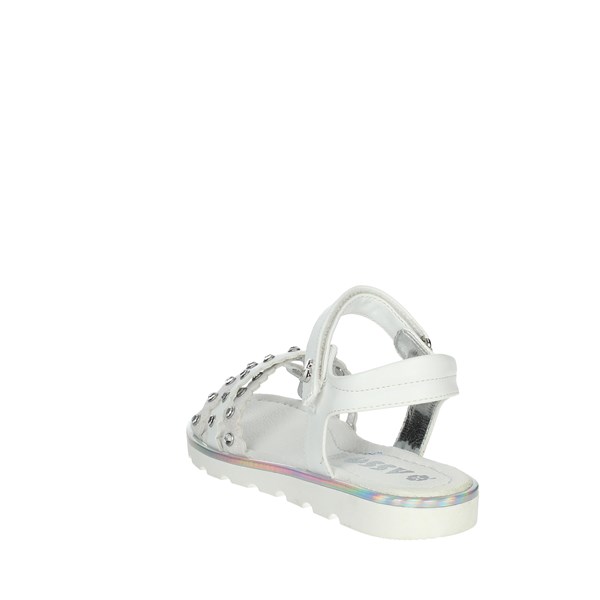 Asso Shoes Flat Sandals White AG-14885