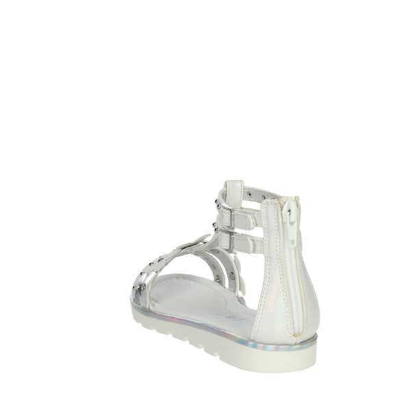 Asso Shoes Flat Sandals White AG-14883