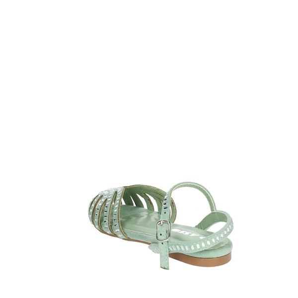 Asso Shoes Flat Sandals Aquamarine AG-14570