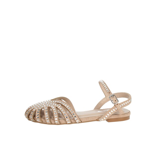 Asso Shoes Flat Sandals Light dusty pink AG-14570