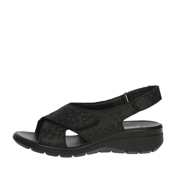 Imac Shoes Flat Sandals Black 357140