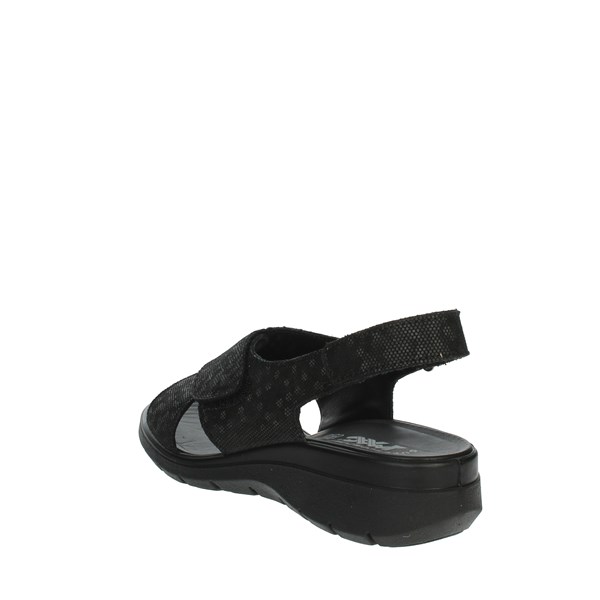 Imac Shoes Flat Sandals Black 357140