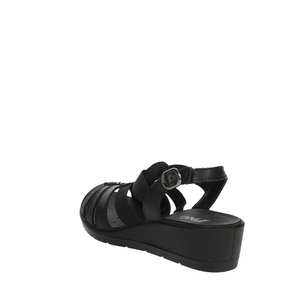 Imac Shoes Flat Sandals Black 357010