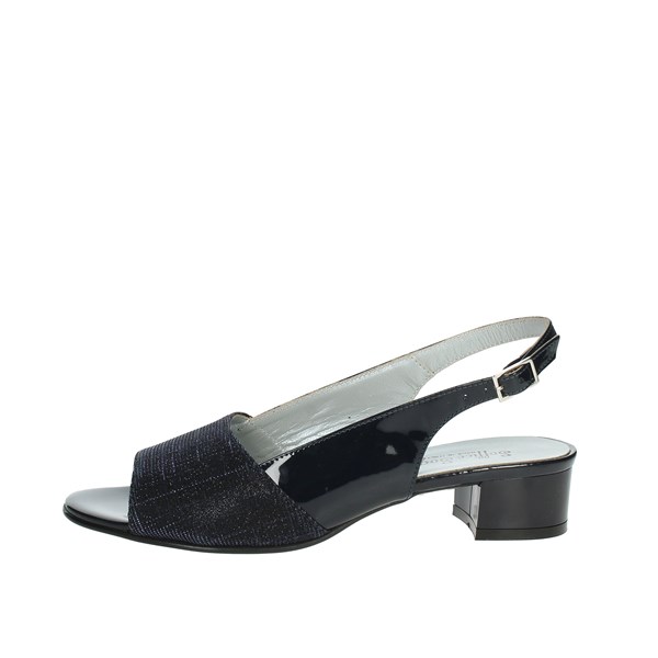 Soffice Sogno Shoes Heeled Sandals Blue 23633