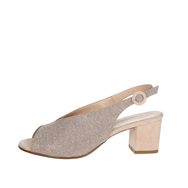 Soffice Sogno Shoes Heeled Sandals Light dusty pink 23700