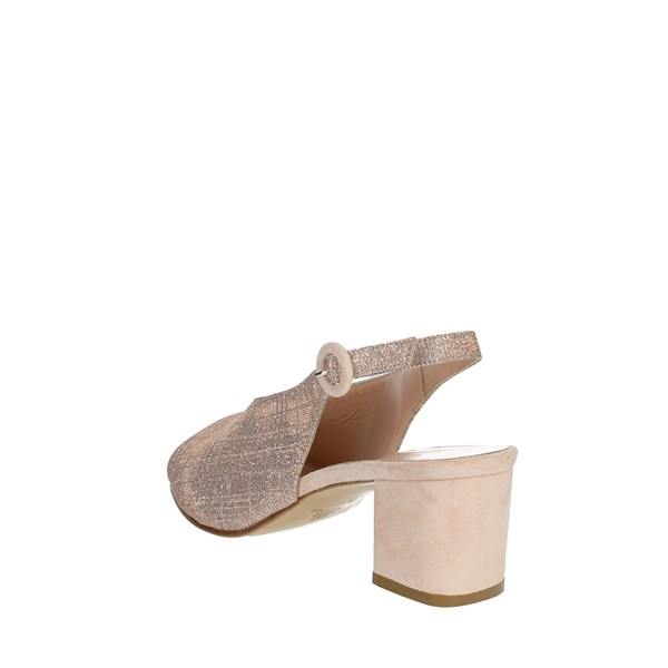 Soffice Sogno Shoes Heeled Sandals Light dusty pink 23700