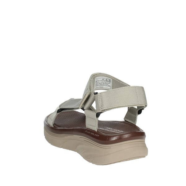 Skechers Shoes Flat Sandals Brown Taupe 237376
