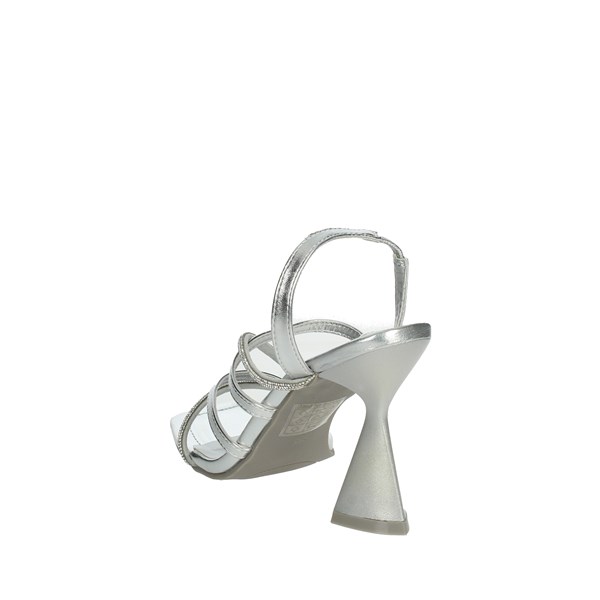 Osey Shoes Heeled Sandals Silver SCSA0824