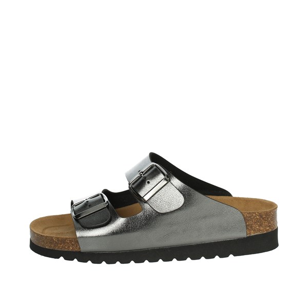 Grunland Shoes Flat Slippers Charcoal grey CB0972-11