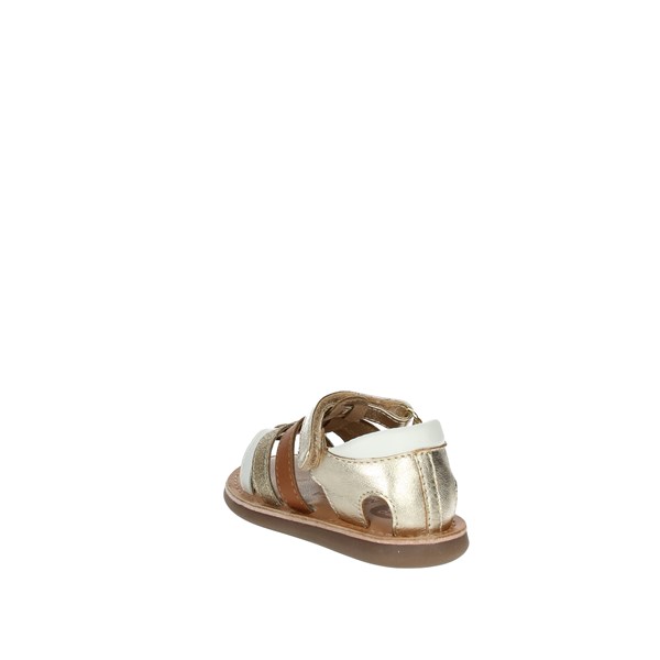 Gioseppo Shoes Flat Sandals Gold 68344