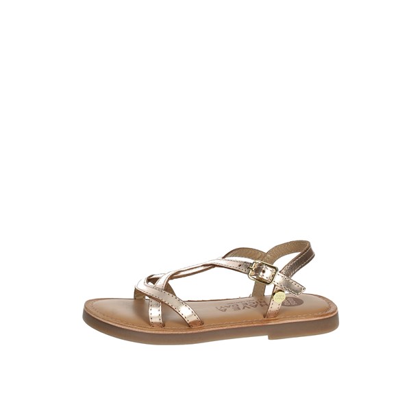 Gioseppo Shoes Flat Sandals Copper  68217