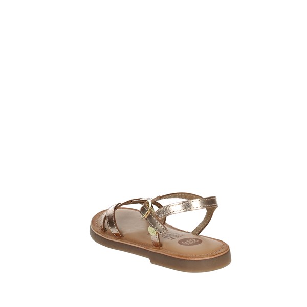 Gioseppo Shoes Flat Sandals Copper  68217