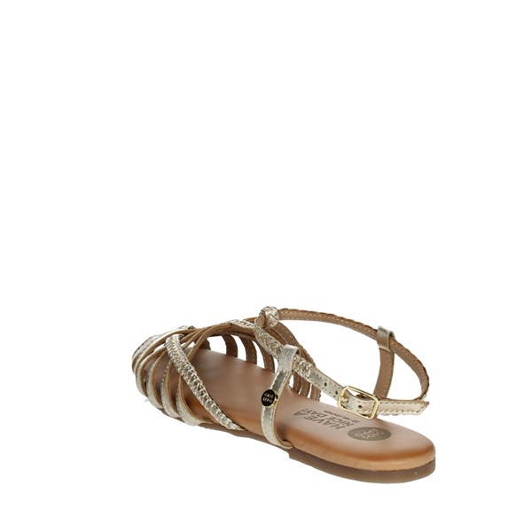 Gioseppo Shoes Flat Sandals Gold 68729