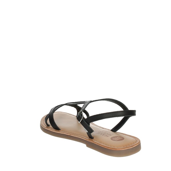 Gioseppo Shoes Flat Sandals Black 68218