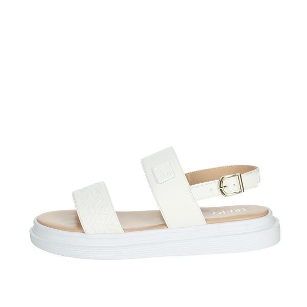 Liu-jo Shoes Flat Sandals White MARTY 522